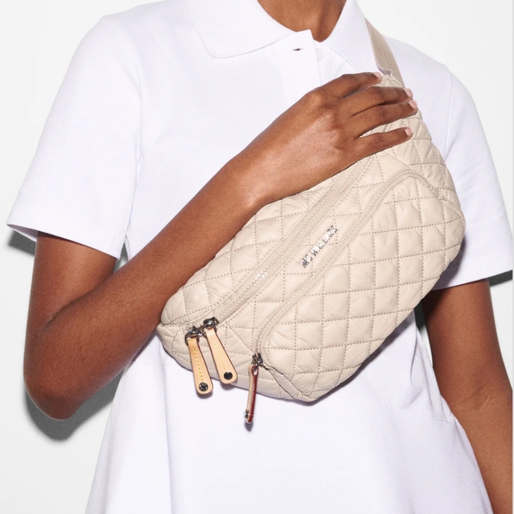 NWOT- MZ Wallace Metro Sling Crossbody Bag, Mushroom